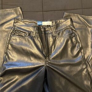 Old Navy High-Rise Faux Leather Pants